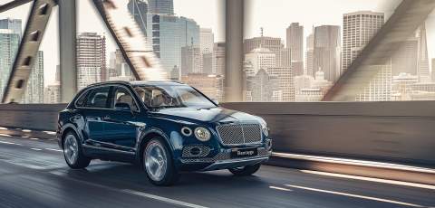 Bentley Bentayga Hybrid heralds first step in Bentley's electrification programme