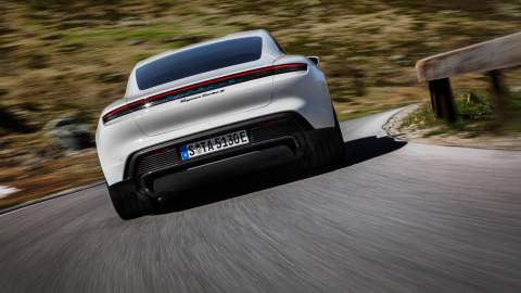 Porsche Taycan makes its global debut