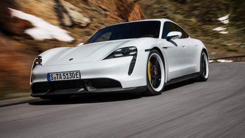 Porsche Taycan makes its global debut