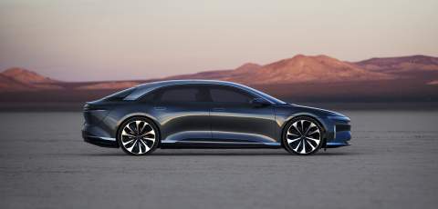 Lucid Air has official range of 517 miles