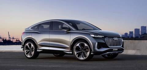 Audi Q4 e-tron Sportback concept revealed