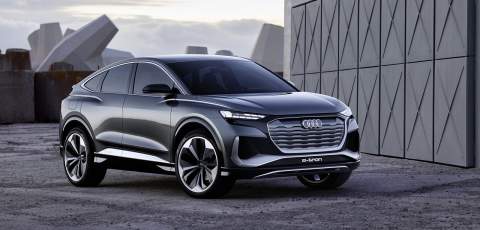 Audi Q4 e-tron Sportback concept revealed