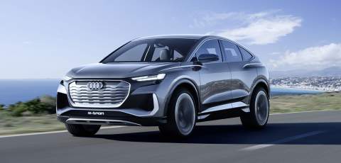 Audi Q4 e-tron Sportback concept revealed