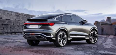 Audi Q4 e-tron Sportback concept revealed