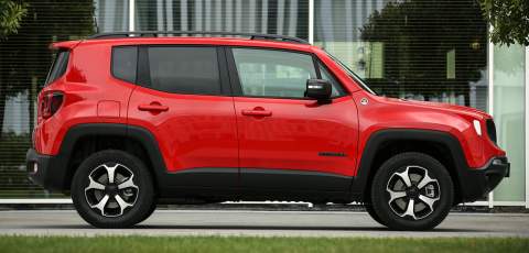 Jeep Renegade 4xe PHEV breaks cover