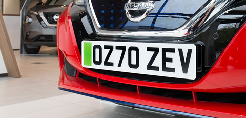 Green number plates for EVs get the go-ahead
