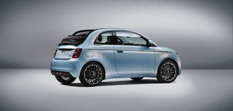 New Fiat 500 is first four seater EV convertable on sale