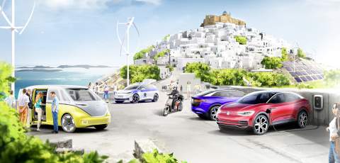 Volkswagen Group to turn Greek island climate-neutral