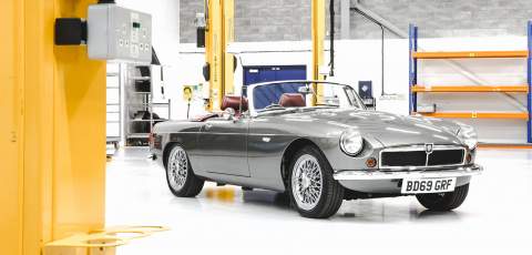 RBW Electric Classic Cars creates a £90k electric MGB Roadster