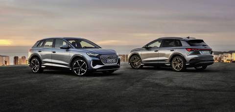 Audi Q4 e-tron and Q4 Sportback e-tron launched