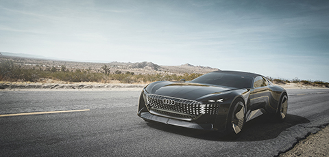 Audi skysphere concept roadster hints at future design direction
