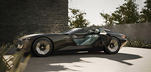 Audi skysphere concept roadster hints at future design direction