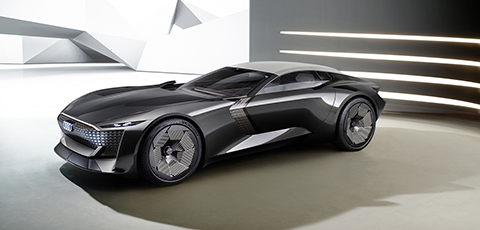 Audi skysphere concept roadster hints at future design direction