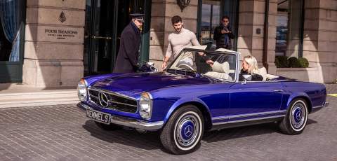 Mercedes-Benz Pagoda EV conversion launched