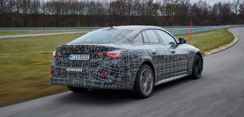 BMW i4: Brand’s first EV saloon taking shape