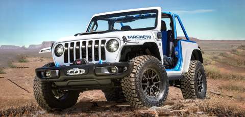 Jeep Magneto showcases brand’s electric drive