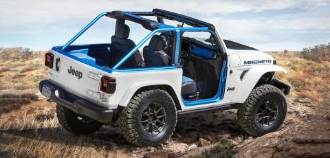 Jeep Magneto showcases brand’s electric drive