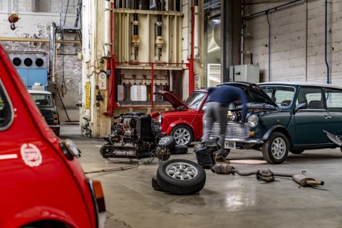 MINI now offering factory EV conversions of classic Mini