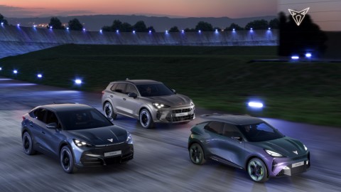 CUPRA showcases trio of electrified models 