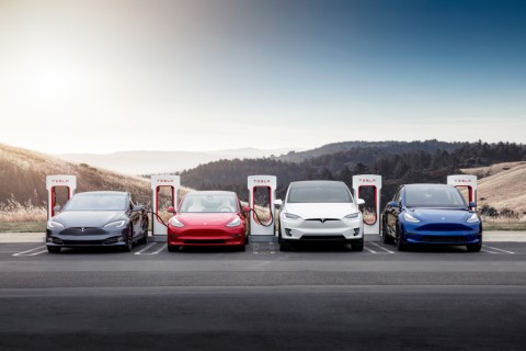 Tesla starts to open up its Superchargers to other electric cars