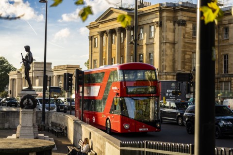 Iconic London Routemaster bus gets EV makeover