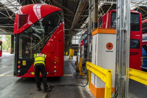 Iconic London Routemaster bus gets EV makeover