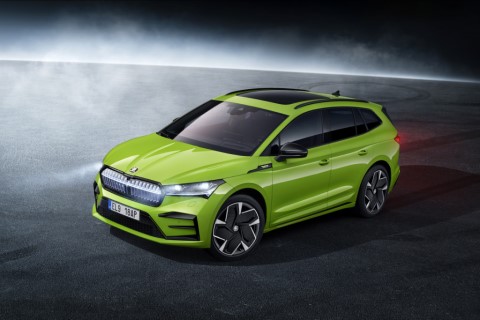 Škoda Enyaq iV vRS tops Škoda’s EV range