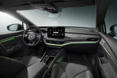 Škoda Enyaq iV vRS tops Škoda’s EV range