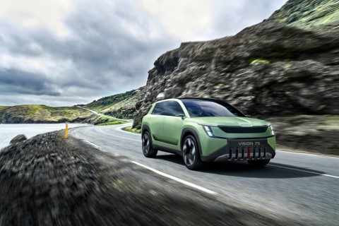 Škoda unveils new brand identity and EV concept