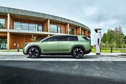Škoda unveils new brand identity and EV concept