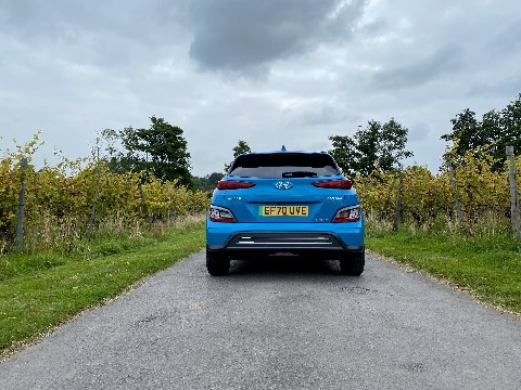  Hyundai KONA Electric rear 