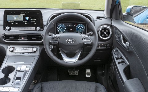  Hyundai KONA Electric centre console