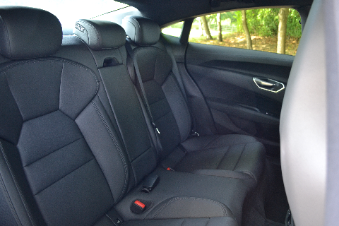 Audi e-tron GT Quattro rear seats