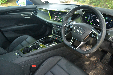 Audi e-tron GT Quattro interior