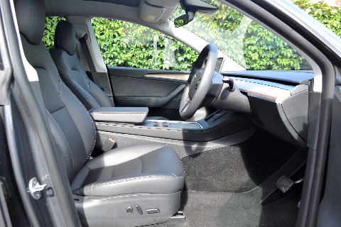 Tesla Model Y interior front