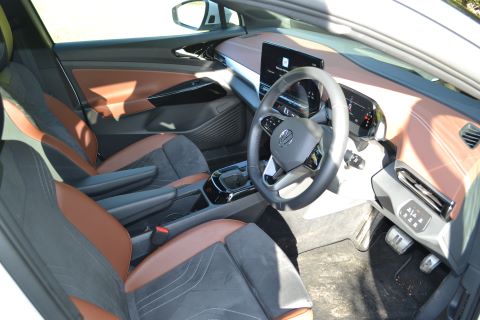 Volkswagen ID.5 interior front,Volkswagen ID.5 interior rear