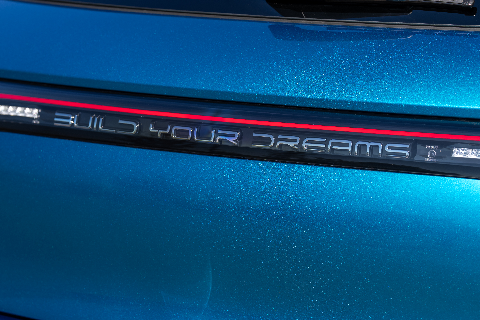 BYD Dolphin tag build your dreams