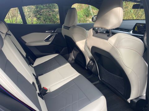 BMW iX2 xDrive30 M Sport rear seats