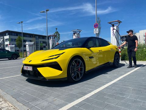 Lotus Emeya charging