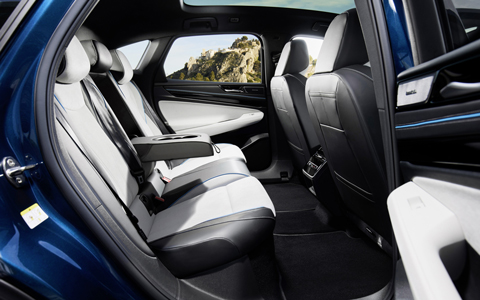  ID.7 rear interior