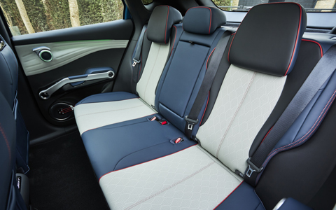  Byd Atto rear seats
