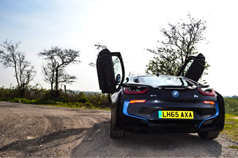 i8 doors from the rear