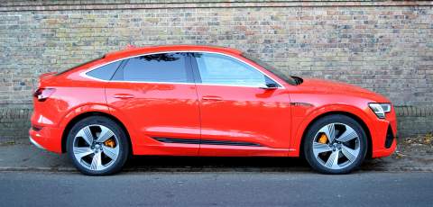 Audi e-tron Sportback profile