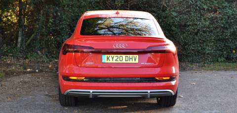 Audi e-tron Sportback rear 