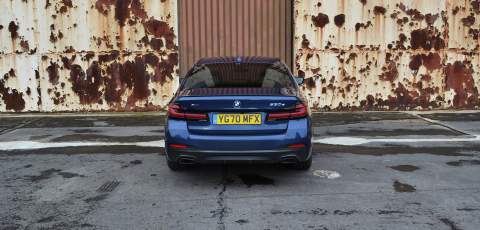 BMW 530e M Sport Saloon rear