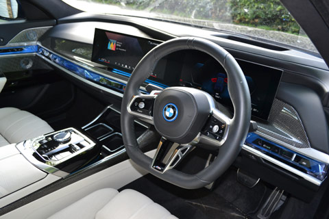  BMW i7 xDrive60 M Sport Controller