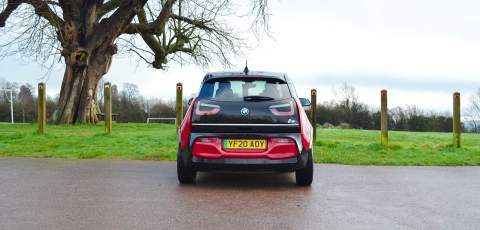 3 BMW i3s rear