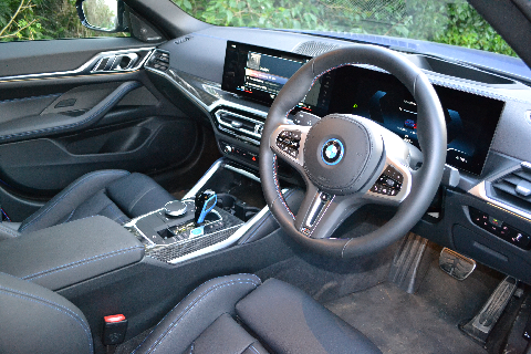 BMW i4 M50 interior