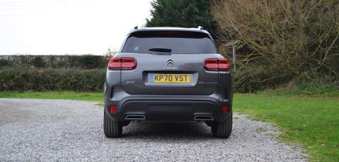 Citroën C5 Aircross SUV Hybrid rear 