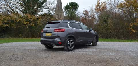 Citroën C5 Aircross SUV rear three-quarter